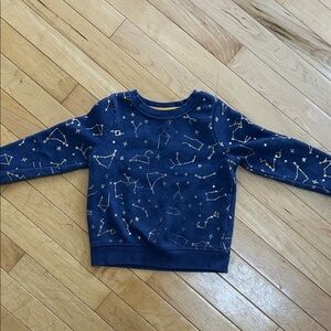 Cat & Jack Toddler Navy Blue Constellation Sweatshirt